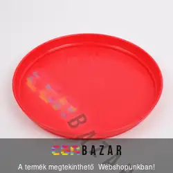 Kerek műanyag tálca közepes 32cm