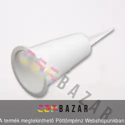 Leszúrós sírváza kúp formájú 27 cm