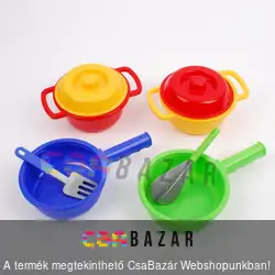 Gyerek főző szett 6 db-os