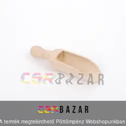 Fa fűszerkanál 10 cm