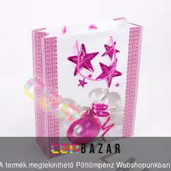 Karácsonyi ajándéktasak nagy 26x32 cm