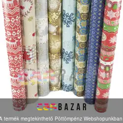 Karácsonyi csomagolópapír 70x200 cm