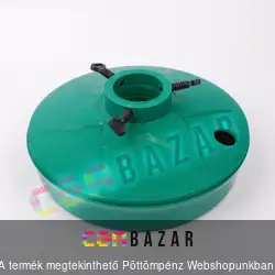 Fenyőfatalp vízzel tölthető