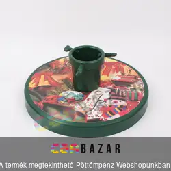 Fenyőfatartó mintás