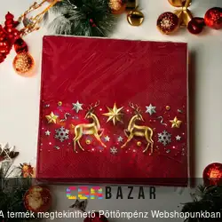 Karácsonyi szalvéta 2 rétegű 20 db-os