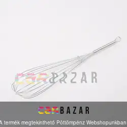 Cukrász habverő 29cm fém