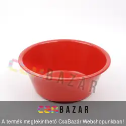 Mosdótál, kerek tál 6 L