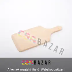 Nyeles fa vágódeszka 27x12 cm