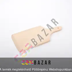 Nyeles fa vágódeszka 30x14 cm