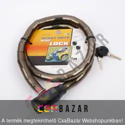 Kerékpár és motorkerékpár lakat extra