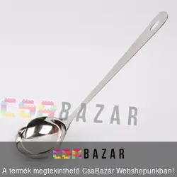 Fém merőkanál 30 cm