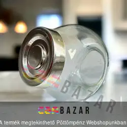 Üveg fűszertartó csavaros tetővel 180 ml