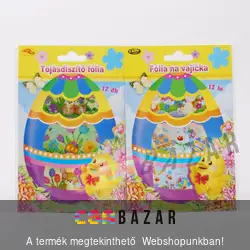 Húsvéti tojásdíszítő fólia 12 db-os