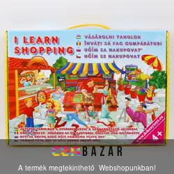 Vásárolni tanulok társasjáték