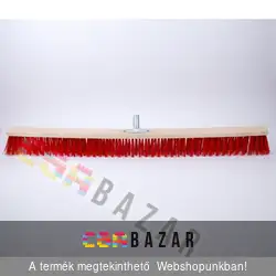 Ipari, kültéri fa testű betonseprű 100cm