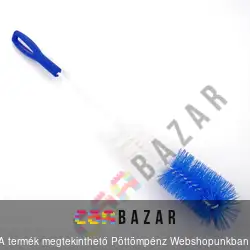 Kétszínű üvegmosó, palackmosó kefe 39 cm