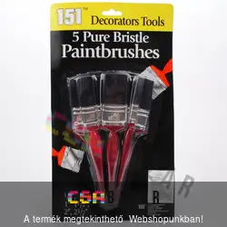 Festőecset szett 5 db-os