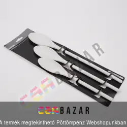 Műanyag keverőkanál szett 3 db-os