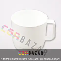 Műanyag bögre 0,3 L