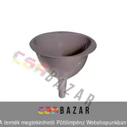 Műanyag tölcsér 10 cm