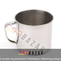 Fém bögre 7 dl, 10 cm