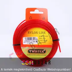 Fűnyíró damil 2,7mmx15m