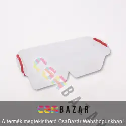 2x500ml -es szögletes tároló doboz füllel