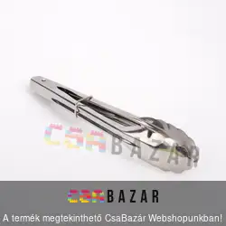 Salátakiszedő húsfogó csipesz 21 cm
