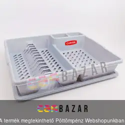 Curver edényszárító edénycsepegtető tálcával 46x38 cm