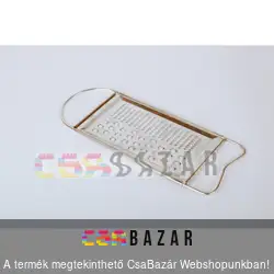 Hagyományos konyhai kézi reszelő két lyukmérettel