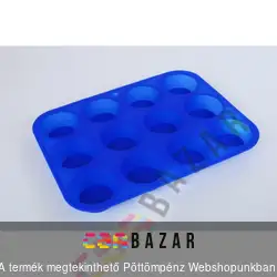 Muffin sütőforma szilikonból 12db-os