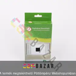 Tépőzáras, öntapadós szúnyogháló 100x100 fekete