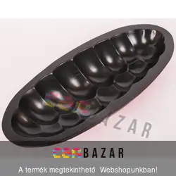 Teflon fonott kalács sütőforma