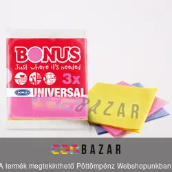 Bonus Univerzális törlőkendő 3db-os