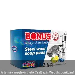 Bonus szappanos edénysúroló 10db-os