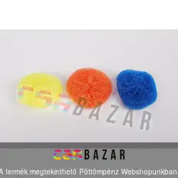 Műanyag súroló, dörzsi 3db-os