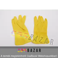 Háztartási gumikesztyű L