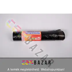 Szemetes zsák 160L zárószalaggal, 10db-os