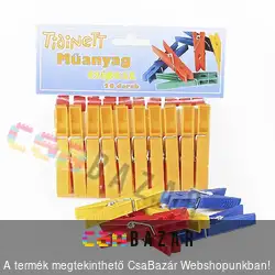 Ruhacsipesz 20db-os színes