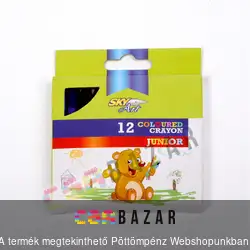 Zsírkréta 12db-os Sky Art Junior