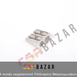 Ceruza hegyező fém dupla