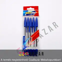 Golyóstoll 5db-os Sky Art