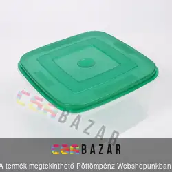 Műanyag ételtároló doboz közepes Bella 2L