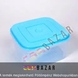Műanyag ételtároló doboz nagy Bella 4L