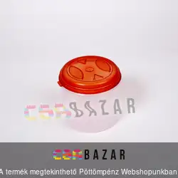 Műanyag ételtároló doboz fűszeres nagy