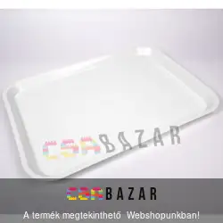 Nagy peremes felszolgáló tálca