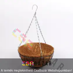 Kókuszrost függőkosár szett 25cm