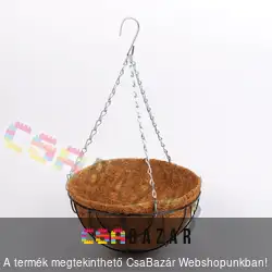 Kókuszrost függőkosár szett 30cm
