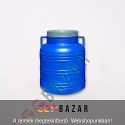 Hordó menetes tetővel, füllel 60l bő szájú