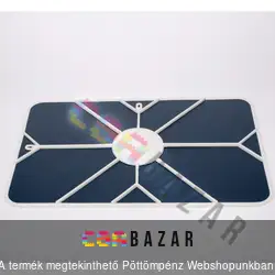 Fali tükör szögletes 30 x 50cm műanyag keretes